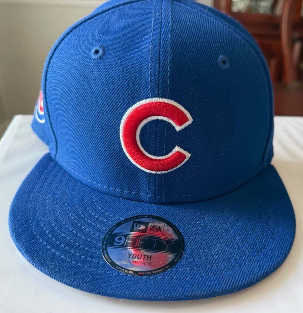 New Era Chicago Cubs 9FIFTY Youth Snapback Hat Royal Blue